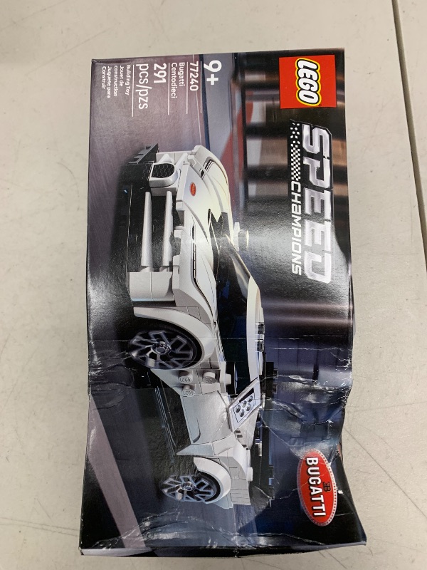 Photo 1 of LEGO Speed Champions Bugatti Centodieci Hyper Sports Car Toy - Model Kit & Pretend Play Toy for Boys & Girls, Ages 9+ - Italian Model Car Kit for Racing Fans - Gift Idea for Birthdays - 77240