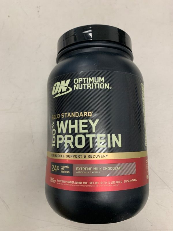 Photo 1 of Optimum Nutrition Gold Standard 100% Whey Extreme Milk Chocolate - 2 lbs
