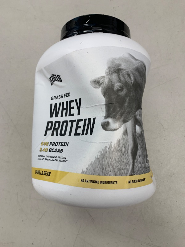 Photo 1 of Levels  Fed Whey Protein Powder, No Artificials, 24G of Protein, Vanilla Bean, 5LB