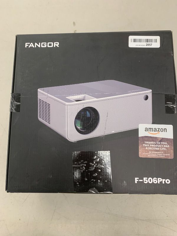 Photo 1 of FANGOR 1080P HD Projector, WiFi Bluetooth Projectors, Max 230” Projection Screen Portable Home Theater Video Movie Proyector With Tripod, Compatible with HDMI, USB, Laptop, iOS & Android Phone