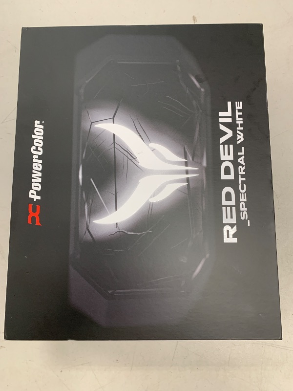 Photo 1 of PowerColor Red Devil Spectral White AMD Radeon RX 9070 XT 16GB GDDR6