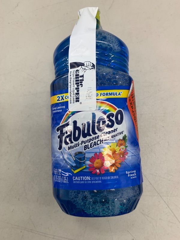Photo 1 of Fabuloso Multi-Purpose Cleaner, 2X Concentrated Formula, Spring Fresh Scent, 56 oz