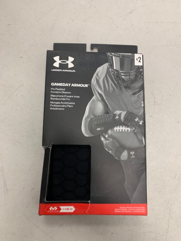 Photo 1 of Gameday Armour Pro Padded Forearm Sleeves Black M/L
