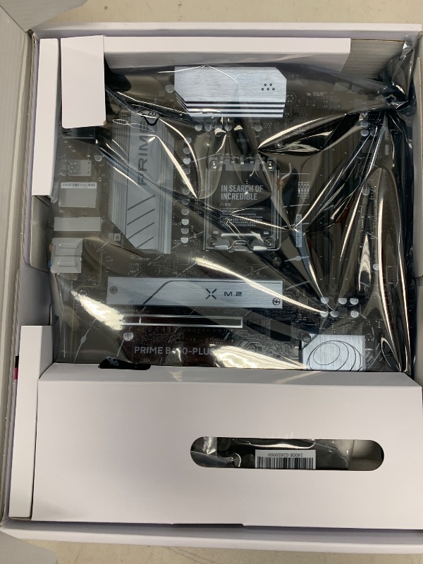 Photo 1 of ASUS Prime B650-PLUS WiFi AMD B650 AM5 Ryzen™ Desktop 9000 8000 & 7000 ATX Motherboard, DDR5, PCIe 5.0 M.2, 2.5Gb LAN, WiFi 6E, HDMI™, SATA 6 Gbps, USB Type-C®, BIOS Flashback™, Thunderbolt™ 4 Header