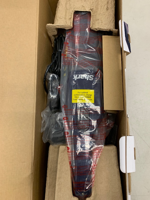 Photo 1 of Shark Cyclone PET Handheld Vacuum with 8" Crevice Tool, HyperVelocity Suction, Navy Blue/Grey, CH701