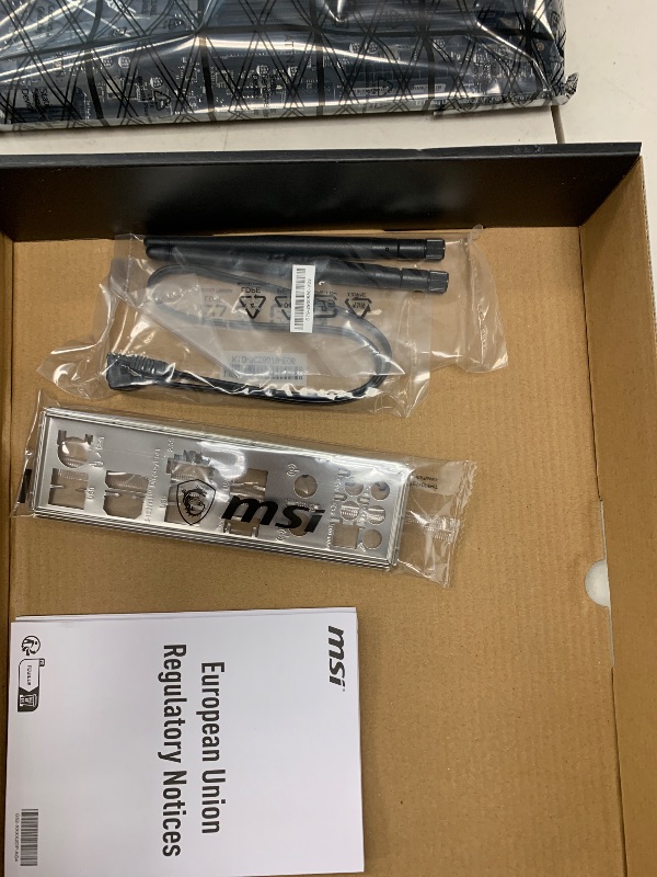 Photo 1 of MSI PRO B760-P WiFi DDR4 ProSeries Motherboard (Supports 12th/13th/14th Gen Intel Processors, LGA 1700, DDR4, PCIe 4.0, M.2, 2.5Gbps LAN, USB 3.2 Gen2, HDMI/DP, Wi-Fi 6E, Bluetooth 5.3, ATX)
