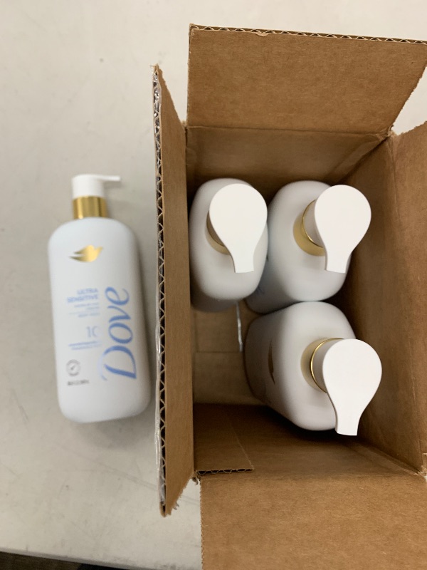 Photo 1 of 4 PACK Dove Serum Body Wash Ultra Gentle hydrating cleanse with only 10 essential ingredients 18.5 Fl Oz
