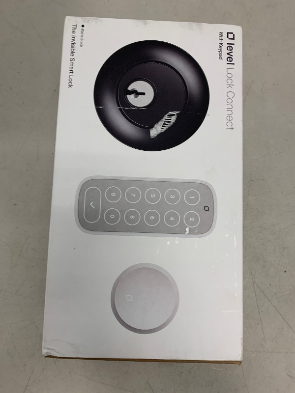 Photo 1 of Level Lock (Wi-Fi) Smart Lock with Keypad (Matte Black) 