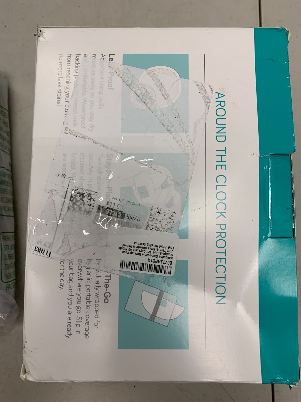Photo 1 of Nanobébé Disposable Nursing Pads Multipack – 120 Days and 60 Nights Ultra Thin and Extra Absorbent Vented Leak Proof Nursing Essentials