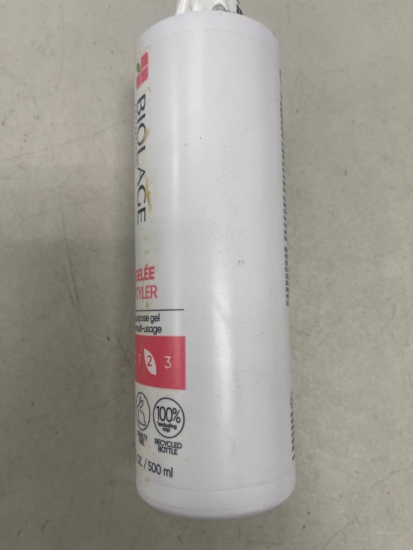 Photo 1 of Biolage Styling Gelée - Firm Hold, Adds Shine & Controls Frizz, Gel Styler, For All Hair Types, Vegan & Cruelty-Free, 16.9 Fl Oz, Packaging may vary