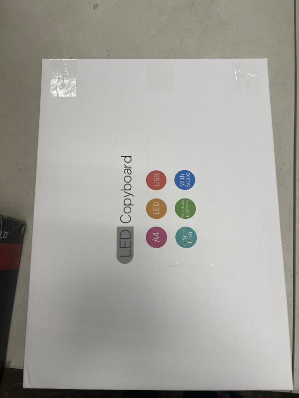 Photo 1 of A2/A3/A4 LED Light Box Ultra-Thin USB Power Trace Light Pad 10 Levels of Brightness Light Copy Board for Artists, Drawing, Sketching, Animation (A4(3-Colors))