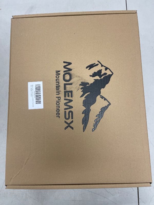 Photo 1 of Molemsx Women's Thickened Down Jacket Women's Winter Hooded Coat Waterproof Warm Long Puffer Jacket Parka Warm Winter Heavyweight Puffer Coat Parka Removal Hood Black Large