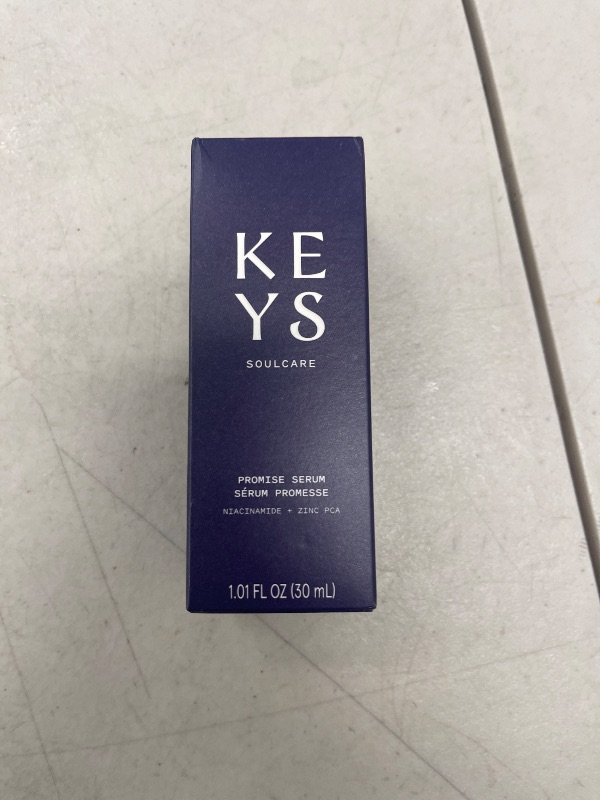 Photo 1 of Keys Soulcare Promise Serum, Helps Brighten, Hydrate & Balance Skin, Control Oil & Reduce Look of Pores with Niacinamide, Vegan, Cruelty-Free, 1 Fl Oz