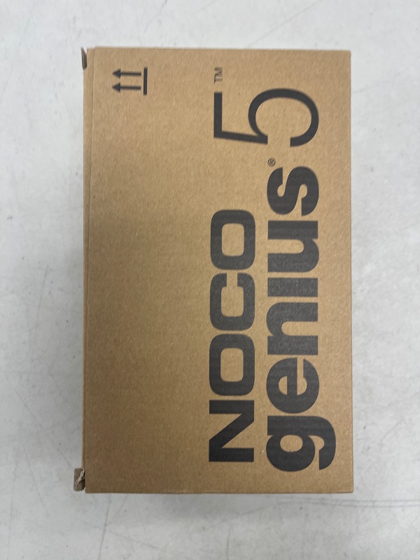 Photo 1 of NOCO GENIUS5: 5A 6V/12V Smart Battery Charger – Automatic Maintainer, Trickle Charger & Desulfator with Overcharge Protection & Temperature Compensation – For Lead-Acid & Lithium Batteries