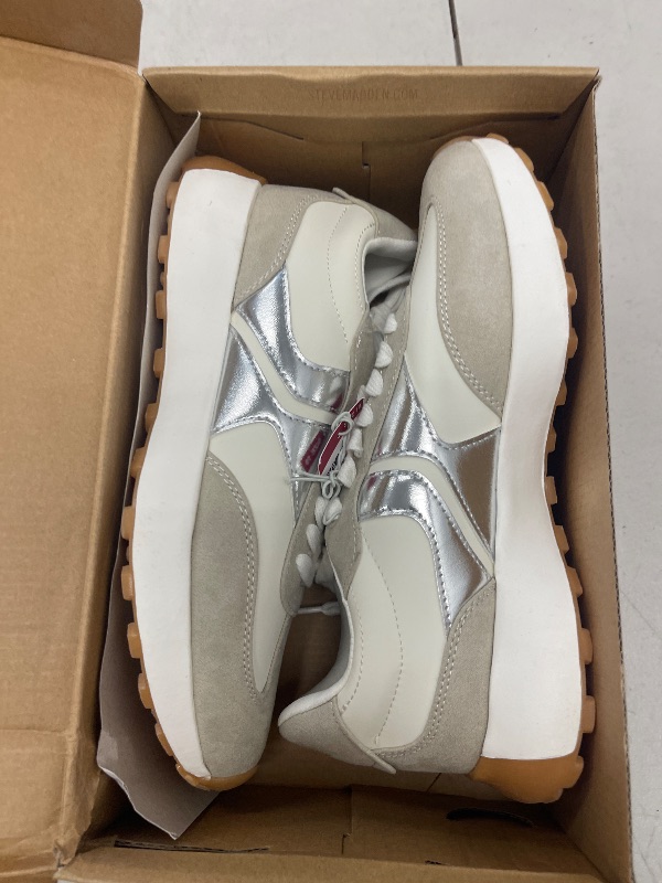 Photo 1 of Steve Madden Women's Campo Sneaker, White, 10