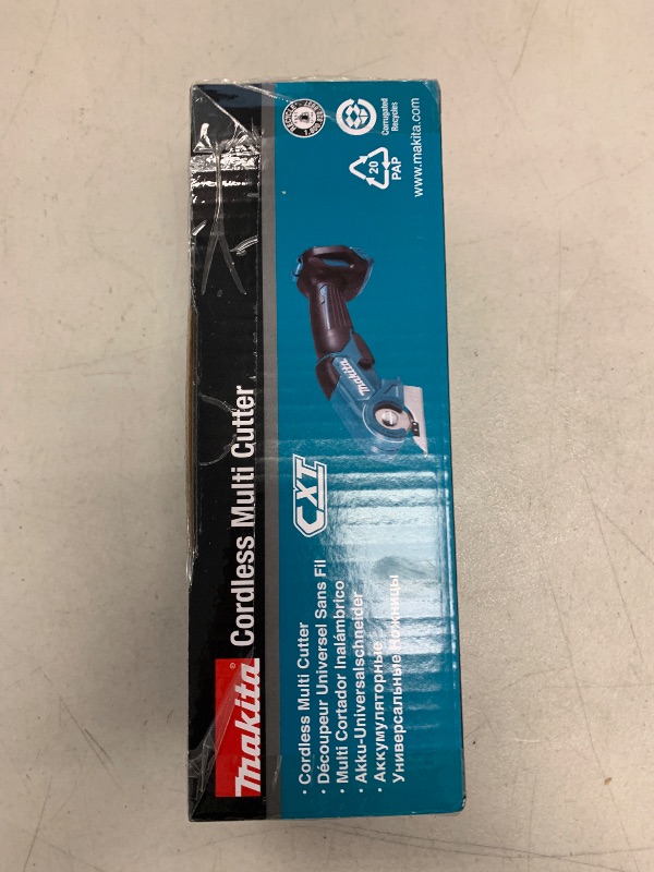 Photo 1 of Makita PC01Z 12V max CXT® Lithium?Ion Cordless Multi?Cutter, Tool Only