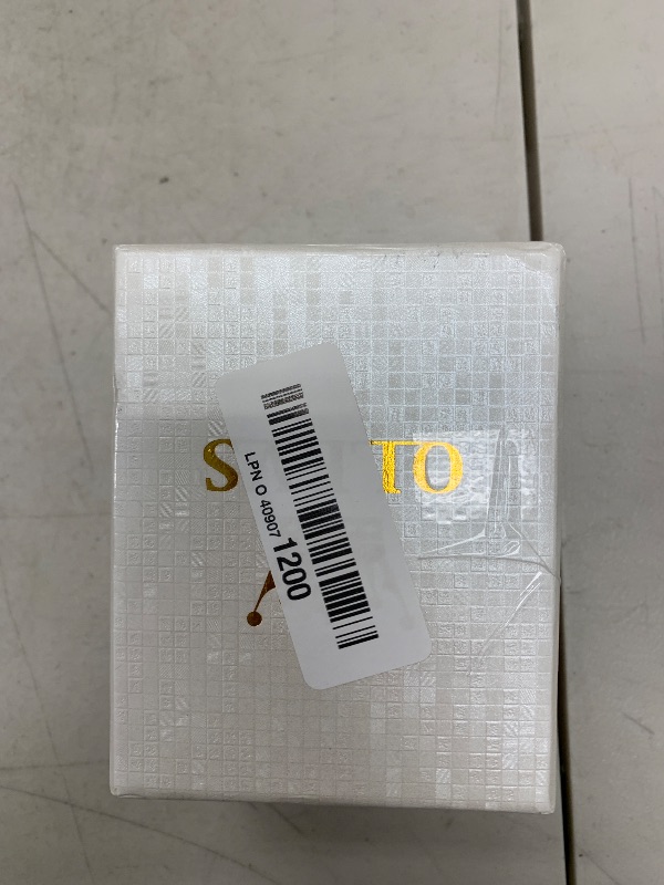 Photo 1 of OLEVS Watch for Men Chronograph Square Brown Leather Fashion Big Face Business Drees Waterproof Luminous Casual Business Gold Men Watch