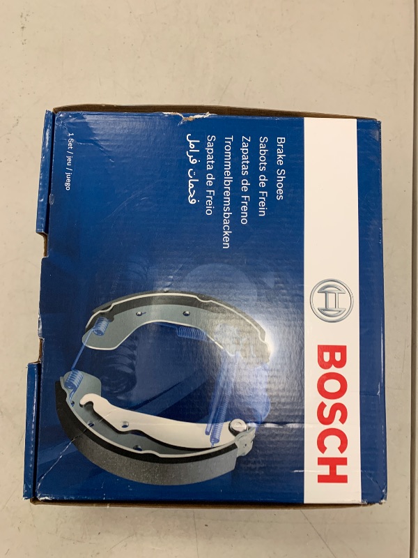 Photo 1 of BOSCH BS636 Blue Drum Brake Shoe Set - Compatible With Select 1991-05 Buick, Cadillac, Chevrolet, Oldsmobile, Pontiac; REAR