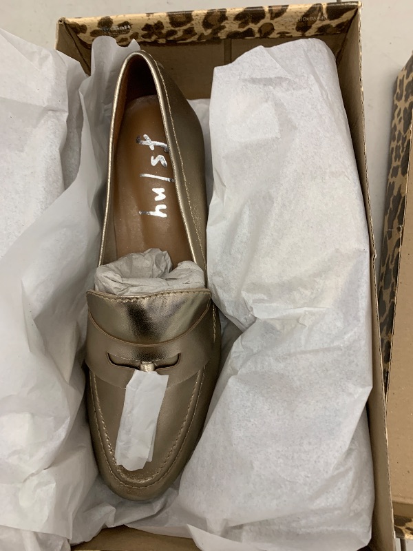 Photo 1 of French Sole FS/NY Women's Chime Loafer Flat, Platino, 7.5 M US