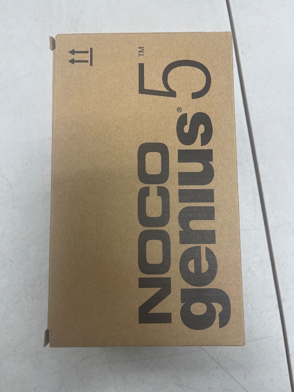 Photo 1 of NOCO GENIUS5: 5A 6V/12V Smart Battery Charger – Automatic Maintainer, Trickle Charger & Desulfator with Overcharge Protection & Temperature Compensation – For Lead-Acid & Lithium Batteries