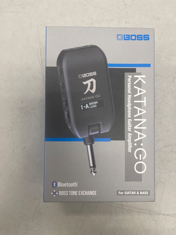 Photo 1 of Boss Katana:Go Mini Guitar Headphone Amp