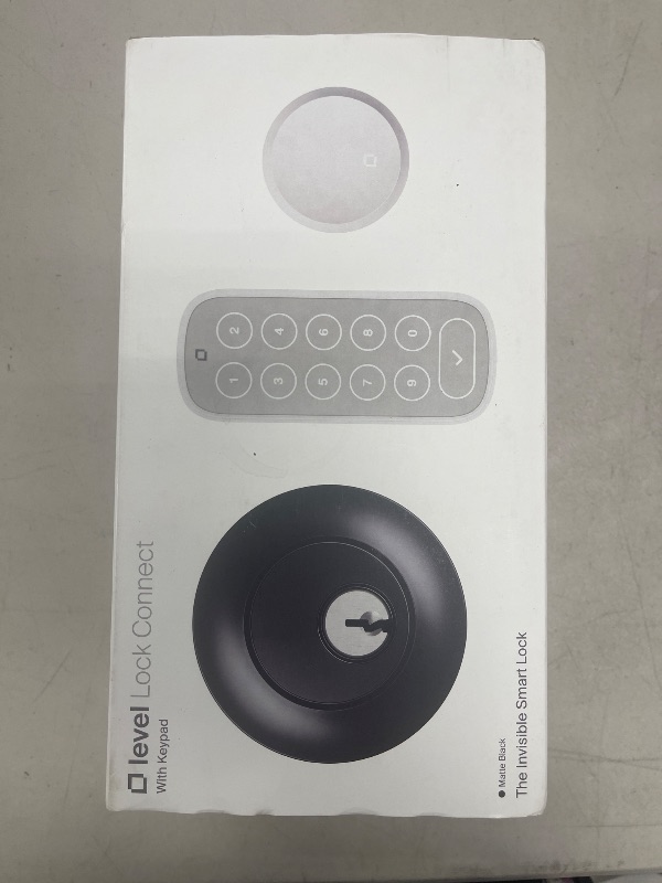 Photo 1 of Level Lock (Wi-Fi) Smart Lock with Keypad (Matte Black) 