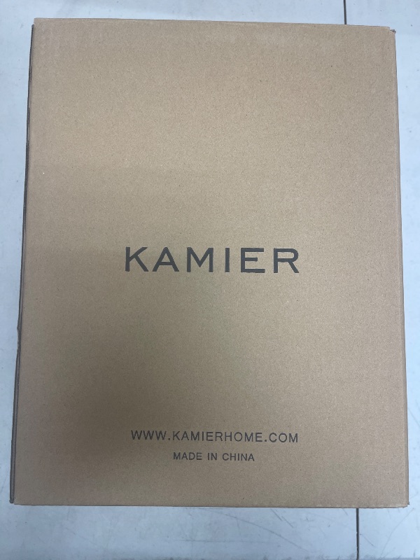 Photo 1 of KAMIER Jewelry Boxes for Women, Large Jewelry Organizer with 3 Side Drawers, Transparent Window, Vertical Jewelry Organizer Box for Earrings, Rings, Necklaces, Bracelets, Black