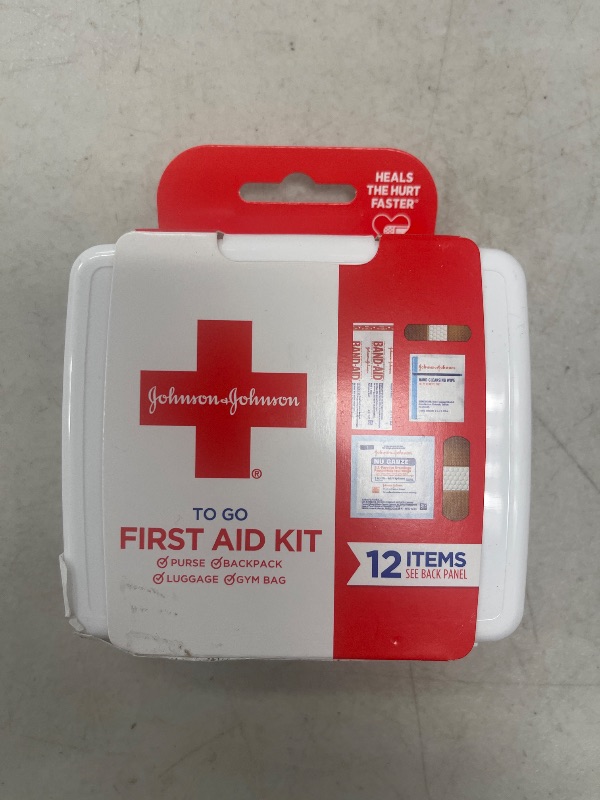 Photo 1 of Johnson & Johnson First Aid to Go- Mini First Aid Kit