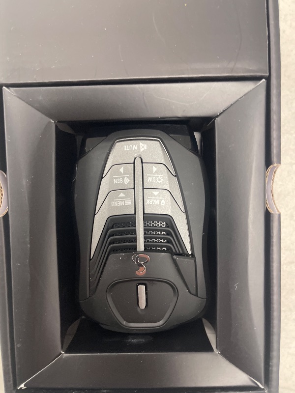 Photo 1 of Cobra RAD 480i Laser Radar Detector – Long Range Detection, Bluetooth, Apple CarPlay and Android Auto Compatible, LaserEye Front and Rear Detection, Digital Signal Processing, Black