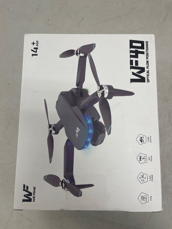 Photo 1 of Drone with 1080P Camera for Beginners and Adults, Foldable Remote Control Quadcopter with Voice Control, Gestures Selfie, Altitude Hold, One Key Start, 3D Flips, 2 Batteries, Toy for Beginners
