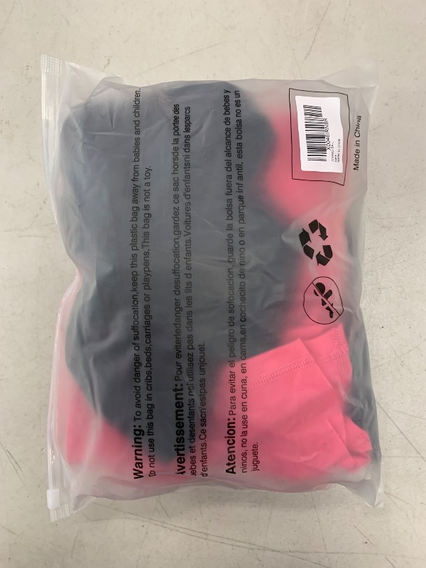 Photo 1 of Begrily Girls Volleyball Athletic Biker Shorts with Pockets, Kids Dance Spandex Yoga Running Short 5 Pack, Large, Black/Grey/Navy/Pink/Hot Pink