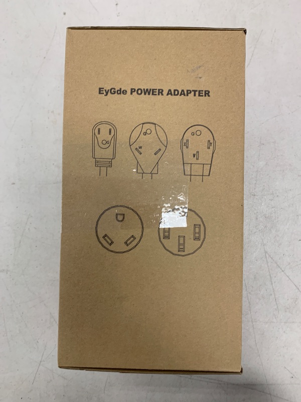 Photo 1 of EyGde 15 Amp to 50 Amp RV Adapter with Surge Protector - Upgraded NEMA 5-15P to 14-50R Plug, 15A to 50A RV Circuit Analyzer Power Protection with Waterproof Cover for 50Amp Camper Trailer