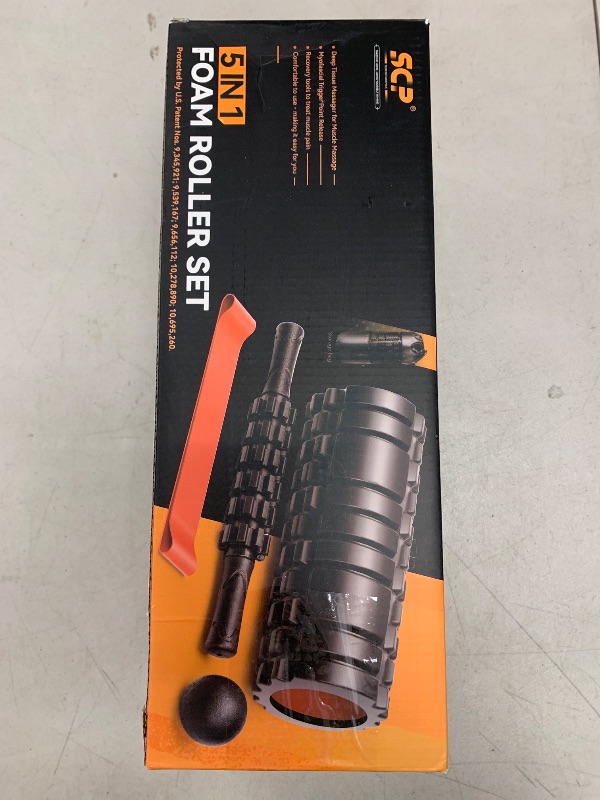 Photo 1 of 5 in 1 Foam Roller Set for Deep Tissue Muscle Massage