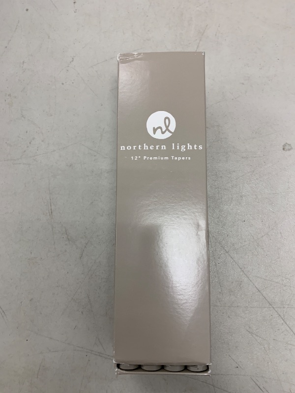 Photo 1 of Northern Lights Candles - 12" 12pk Tapers - Sage Green - 72761