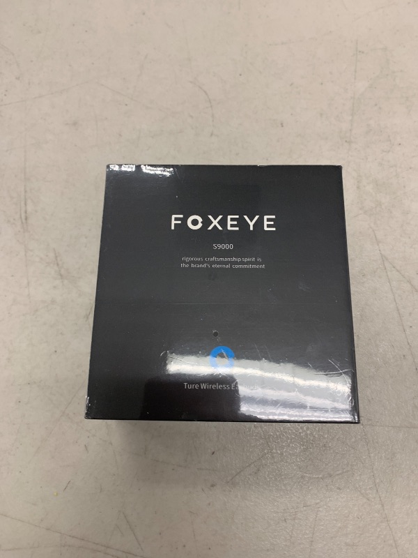 Photo 1 of Foxeye Wireless Earbuds, Bluetooth 5.3 Earbuds Stereo Bass, Bluetooth Headphones in Ear Noise Cancelling Mic, 30 Hour Playtime, USB C Mini Charging Case Ear Buds, 10mm Drivers with Big Bass (Black)