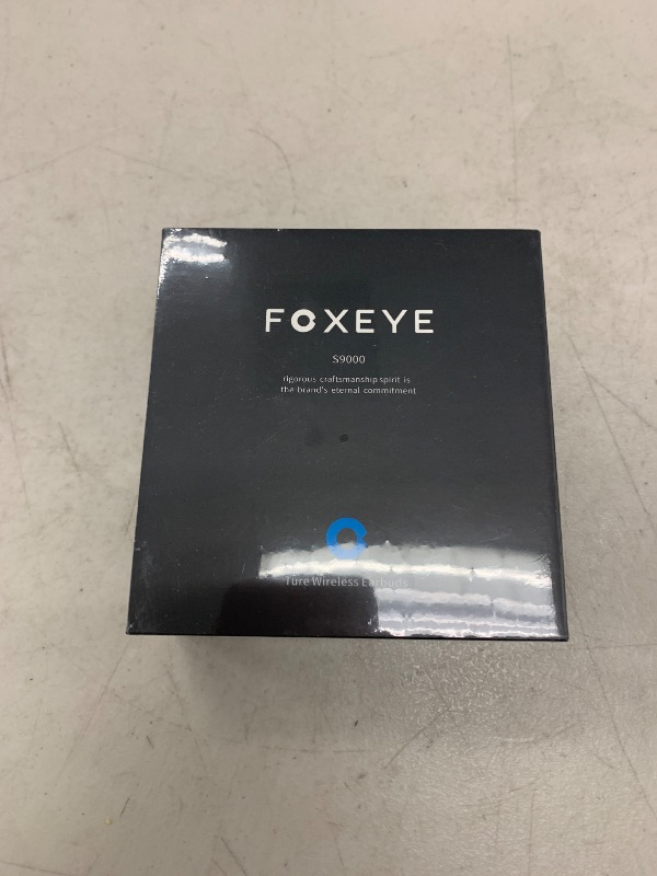 Photo 1 of Foxeye Wireless Earbuds, Bluetooth 5.3 Earbuds Stereo Bass, Bluetooth Headphones in Ear Noise Cancelling Mic, 30 Hour Playtime, USB C Mini Charging Case Ear Buds, 10mm Drivers with Big Bass (Black)
