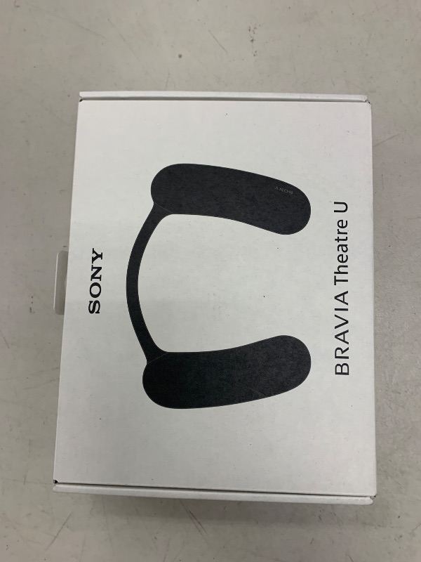 Photo 1 of Sony BRAVIA Theater U Wireless Wearable TV Speaker with Bluetooth, Personalized Home Theater Audio, Gaming Compatibility, Built-in mic, 12 Hour Battery Life, IPX4 Splash-Resistant (HT-AN7)