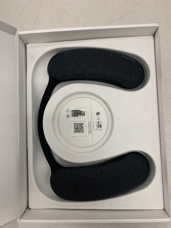 Photo 1 of Sony BRAVIA Theater U Wireless Wearable TV Speaker with Bluetooth, Personalized Home Theater Audio, Gaming Compatibility, Built-in mic, 12 Hour Battery Life, IPX4 Splash-Resistant (HT-AN7)
