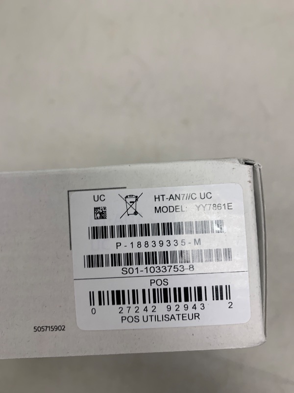 Photo 1 of Sony BRAVIA Theater U Wireless Wearable TV Speaker with Bluetooth, Personalized Home Theater Audio, Gaming Compatibility, Built-in mic, 12 Hour Battery Life, IPX4 Splash-Resistant (HT-AN7)