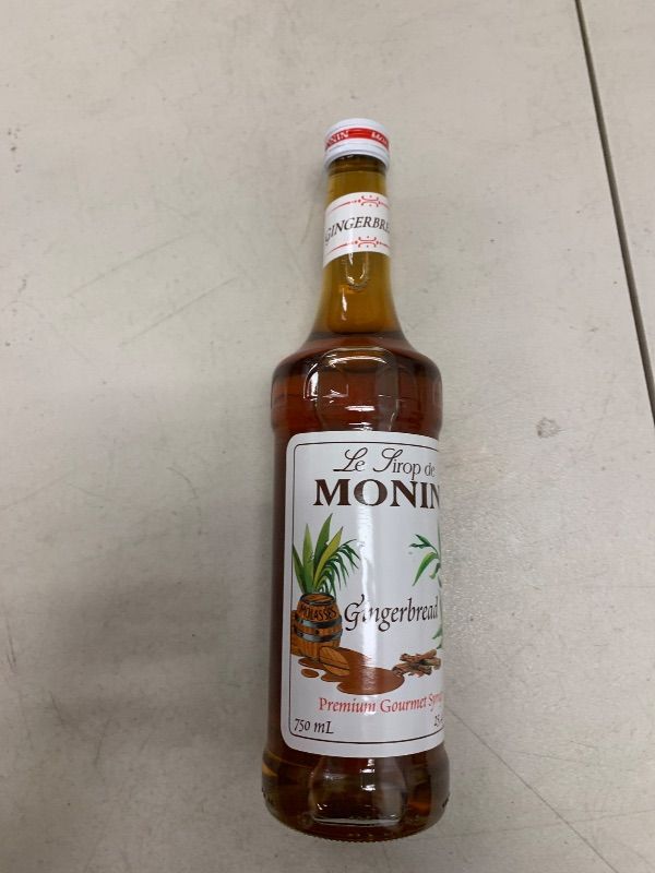 Photo 1 of Monin Gingerbread Syrup, 750 ml