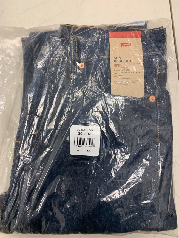 Photo 1 of Levi's Men's 505 Regular Fit Jeans - Nail Loop Knot
