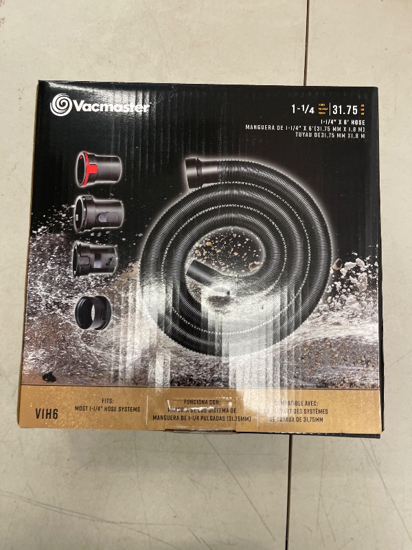 Photo 1 of Vacmaster 6 ft. Vacuum Accessory Hose, V1H6