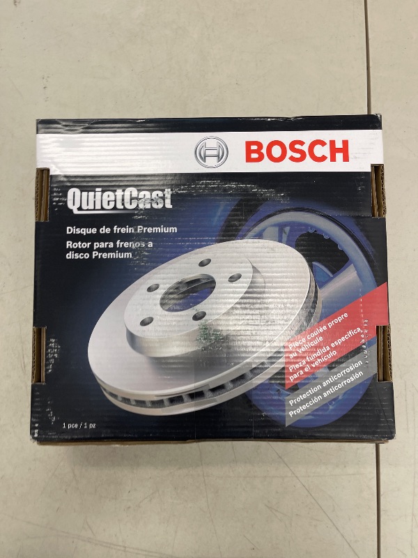 Photo 1 of BOSCH 50011299 QuietCast Premium Disc Brake Rotor - Compatible with Select Toyota Prius; FRONT - Single