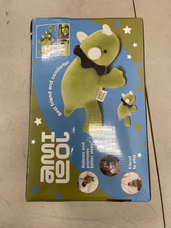 Photo 1 of AMILOOL Weighted Dinosaur Plush: 3.5 lbs, Mini Version | Weighted Stuffed Animal for Tactile Joy & Sensory Comfort - Cute Huggable Dinosaur