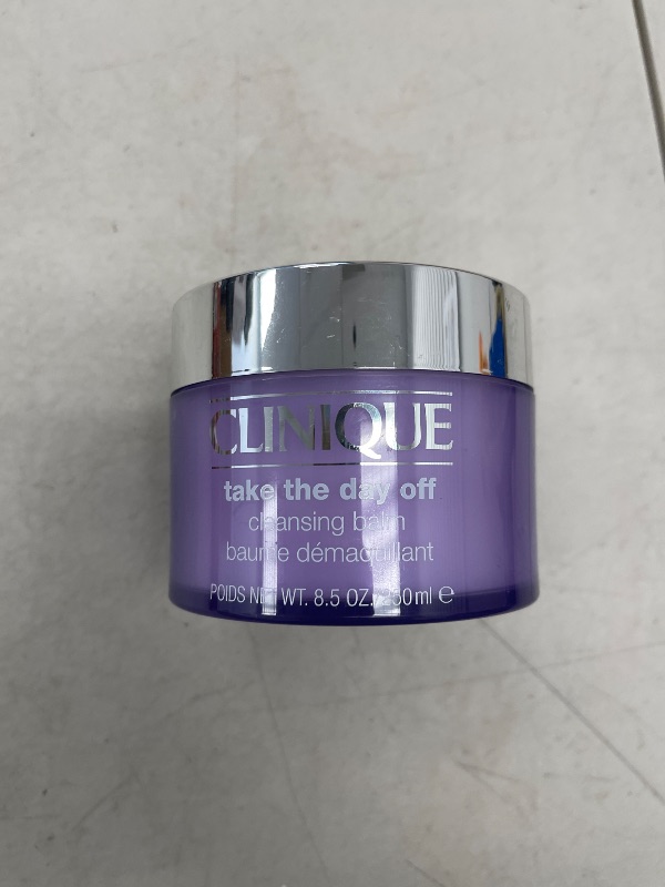 Photo 1 of Clinique Take The Day Off Cleansing Balm Makeup Remover | Dissolves Face + Eye Makeup and Sunscreen | For All Skin Types, 8.3 Ounce