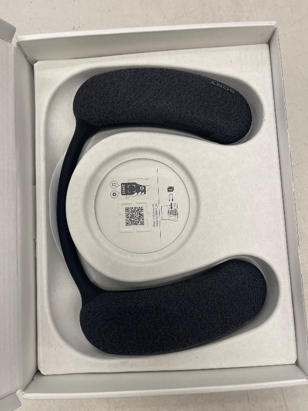 Photo 1 of Sony BRAVIA Theater U Wireless Wearable TV Speaker with Bluetooth, Personalized Home Theater Audio, Gaming Compatibility, Built-in mic, 12 Hour Battery Life, IPX4 Splash-Resistant (HT-AN7)