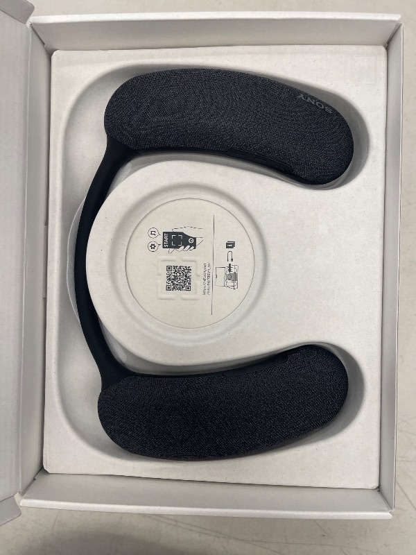 Photo 1 of Sony BRAVIA Theater U Wireless Wearable TV Speaker with Bluetooth, Personalized Home Theater Audio, Gaming Compatibility, Built-in mic, 12 Hour Battery Life, IPX4 Splash-Resistant (HT-AN7)