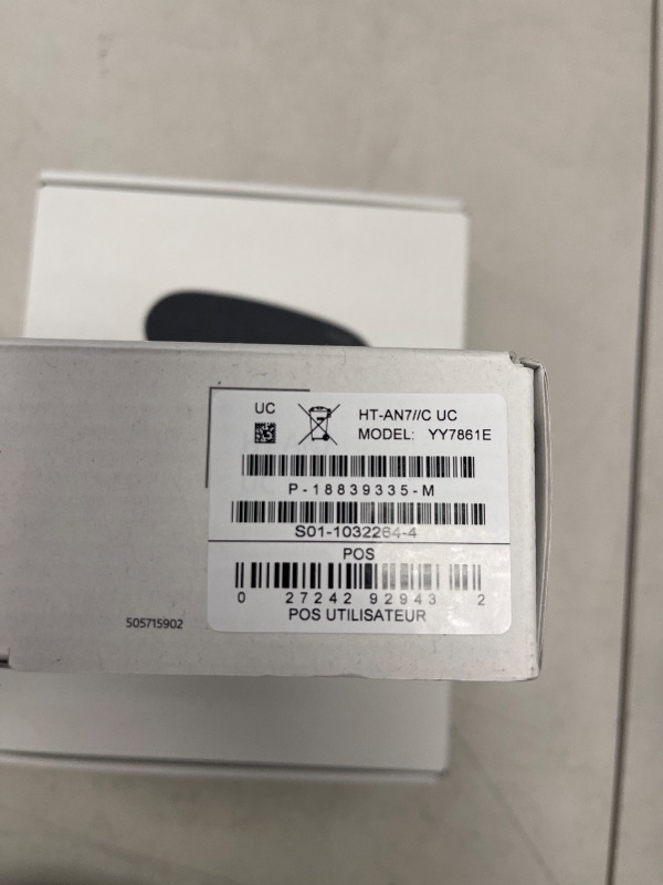Photo 1 of Sony BRAVIA Theater U Wireless Wearable TV Speaker with Bluetooth, Personalized Home Theater Audio, Gaming Compatibility, Built-in mic, 12 Hour Battery Life, IPX4 Splash-Resistant (HT-AN7)