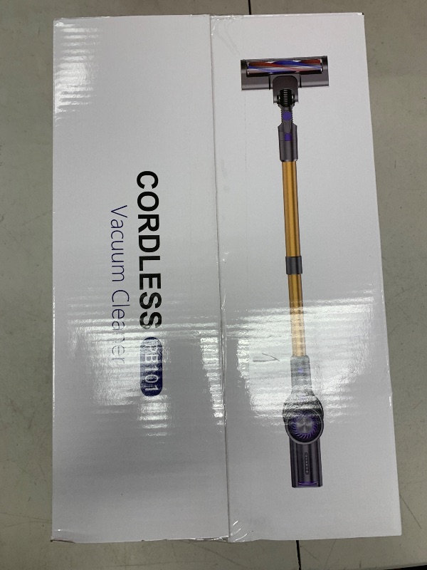 Photo 1 of MBTTODF Cordless Vacuum Cleaner, 80000 RPM High-Speed Brushless Motor Powerful Vacuum Cleaners for Home, Up to 40 Mins Runtime, Stick Vacuum with 4* LED & Rechargeable 2600 mAh Battery