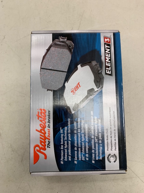 Photo 1 of Raybestos Element3 EHT™ Automotive Replacement Front Brake Pad Set for Selectedt Acura, Honda Model Years (EHT787H)